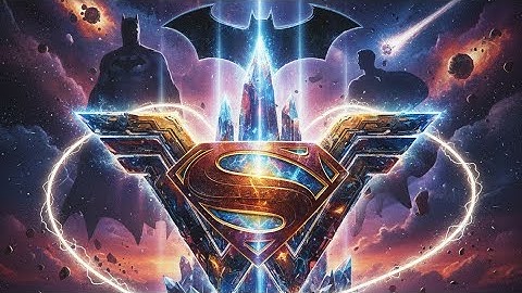 AI Reimagines DC HERO Logos | Veo‑3 Ultra Cinematic Ad #ai #ad #cinematic #batman #superman 