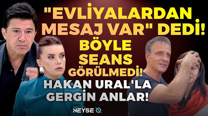 "Evliyalardan Mesaj Var! "Hakan Ural: Kıyamet Alameti...! | Hakan Ural'la Neyse O