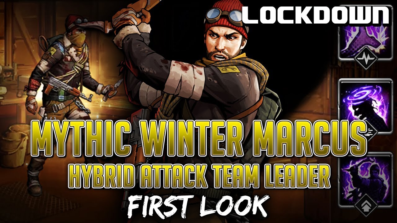 TWD RTS: Mythic Winter Marcus, Hybrid Attack Team Leader! The Walking Dead: Road to Survival Leaks