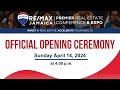 Opening ceremony  remax jamaica premier real estate conference  expo 2024
