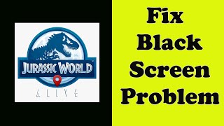How to Fix Jurassic World Alive App Black Screen Error Problem Solve in Android & Ios screenshot 4