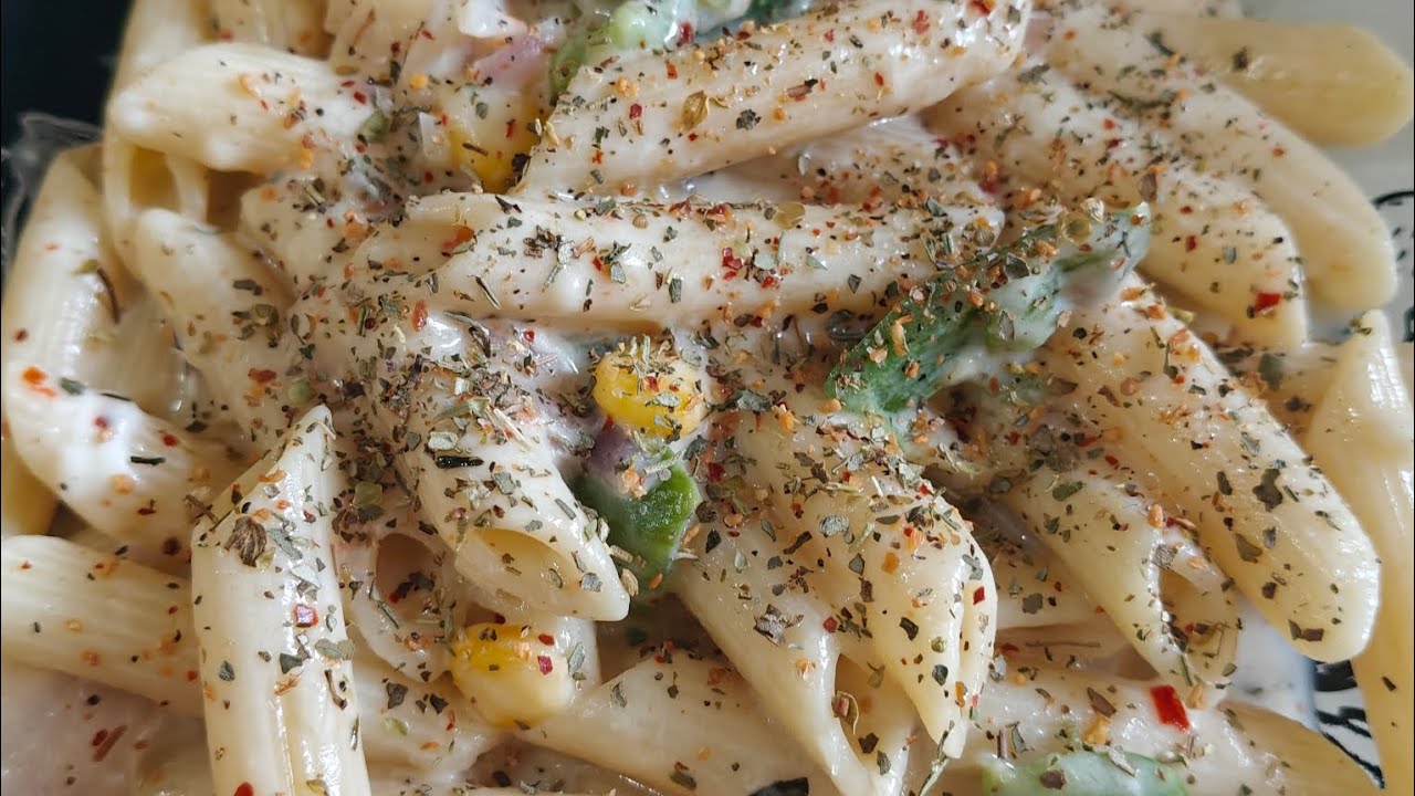 Weekend need comfort food😋 Creamy pasta
