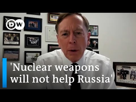 General Petraeus: Putin is desperate and in an irreversible situation - DW News.