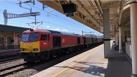 60011 Margam TC To Llanwern Exchange SDGS Goes Through Cardiff Central, 15th April 2021