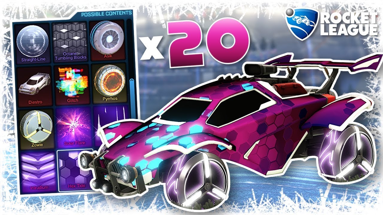ROCKET LEAGUE | OPENING 20 FEROCITY CRATES