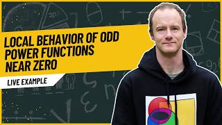 Local Behavior of Odd Power Functions Near Zero (Live Example)