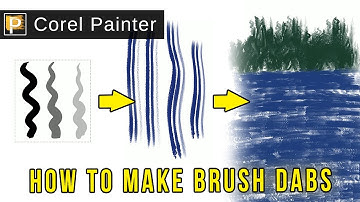 How to Create Brush Dabs: Captured Brushes - Corel Painter Tutorial