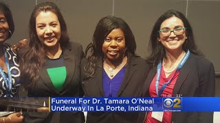 Friends And Family Say Final Farewell For Dr. Tamara O'Neal
