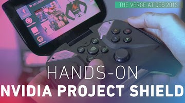 Nvidia Project Shield Hands-on