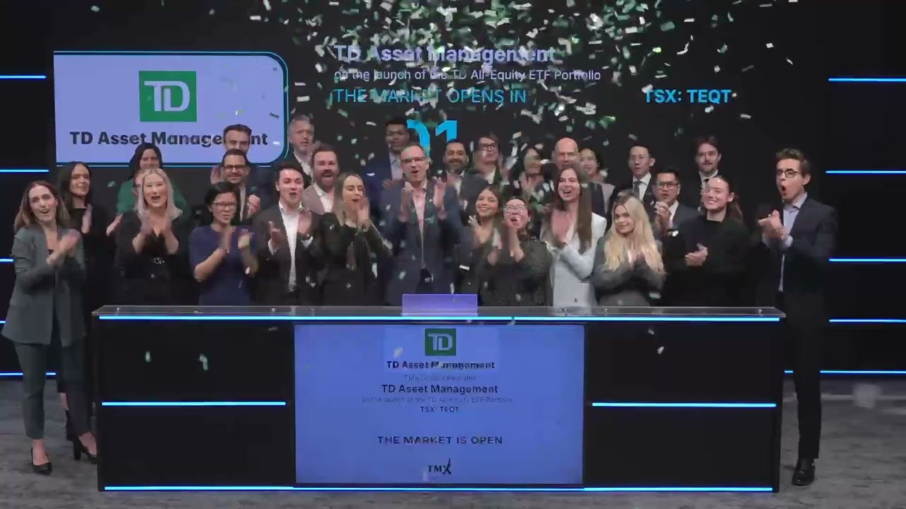 TD Asset Management Inc. (TSX: TEQT) Opens the Market Tuesday, April 22, 2025