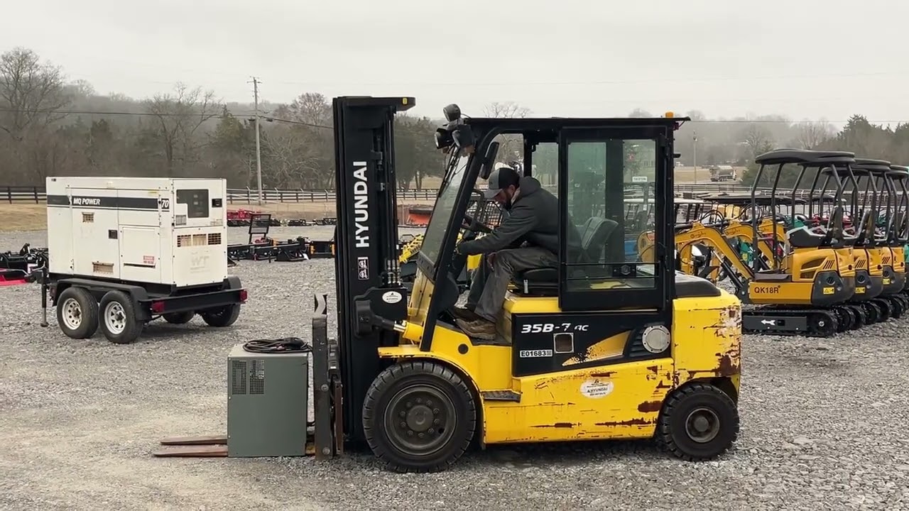 HYUNDAI 35B-7 AC Forklift Electric (10559) - Selling at auction