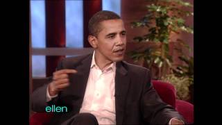 Ellen Meets President Obama