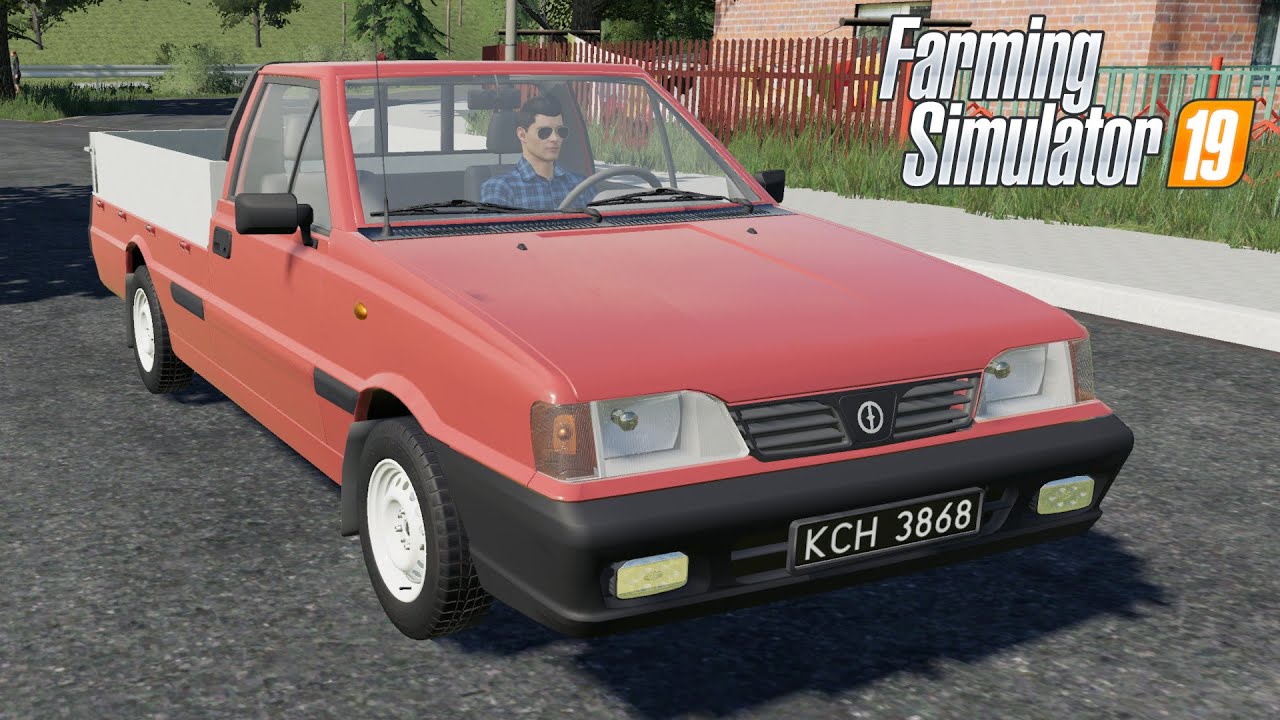 FS19 - FSO POLONEZ TRUCK CARGO PLUS - Farming Simulator 2019 CAR MOD # ...