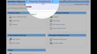 LON-CAPA Quick Tip: Setting User Preferences