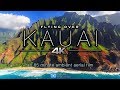 Flying over kauai 4k hawaiis garden island  ambient aerial film  music for stress relief 15hr