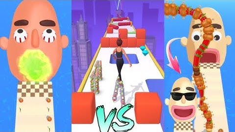 Sandwich Runner VS high heels | Walkthrough | All Level Gameplay Android,iOS | Video Games, JCB Wala
