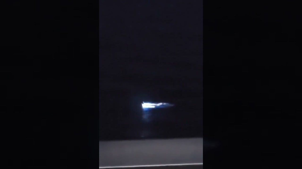 USO Viewed From Cruiseliner In The Ocean... 