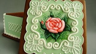 Айсинг. Объемная заливка (не пайпинг). АНОНС МК Пряничная шкатулка на www.kozuli.com Айсинг. Объемная заливка (не пайпинг). АНОНС МК Пряничная шкатулка на www.kozuli.com