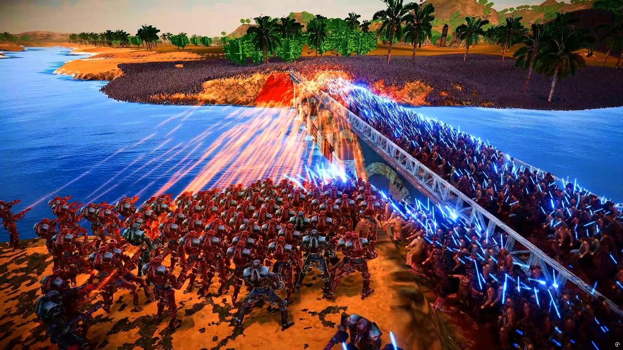 JEDI KNIGHTS, T-831s & VADERS ATTACK DEMOGORGONS | Ultimate Epic Battle Simulator 2 | UEBS 2