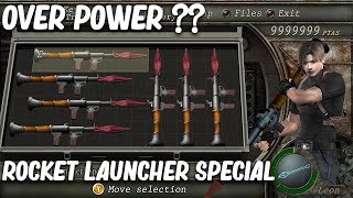 Rocket Launcher (Special) Lawan Semua Boss - Resident Evil 4