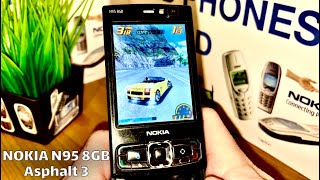 Nokia N95 8GB games: Asphalt 3 - by Old Phones World