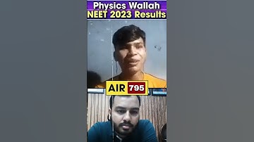 JANUARY के बाद SIRF MOCK TESTS दिए थे!! 🚀⚡ #PWShorts #PhysicsWallah #NEET2023Results
