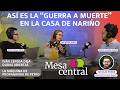 Así es la "Guerra a muerte" en la Casa de Nariño