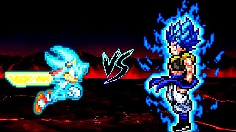 Shadic V2 OP (all form) VS Gogeta V3.5 OP (all form) in Jump Force Mugen