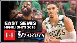 Jayson Tatum Full Series Highlights vs Philadelphia 76ers | 2018 Playoffs ESCF - Irving Impressed!