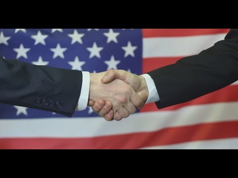 American Partners Handshake | Stock Footage - Videohive