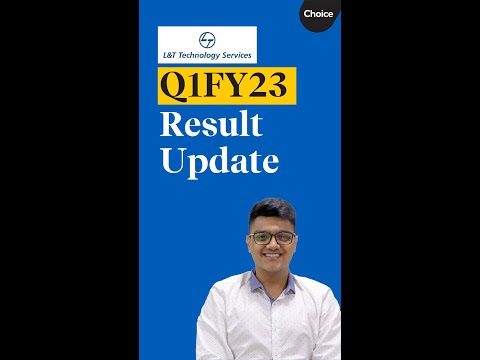 L&T Technology Services Limited Q1 FY 23 Results | LTTS Q1 RESULTS 2023 | LTTS NEWS | #shorts