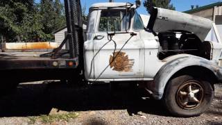 1955 GMC 503 gas straight six comes to life