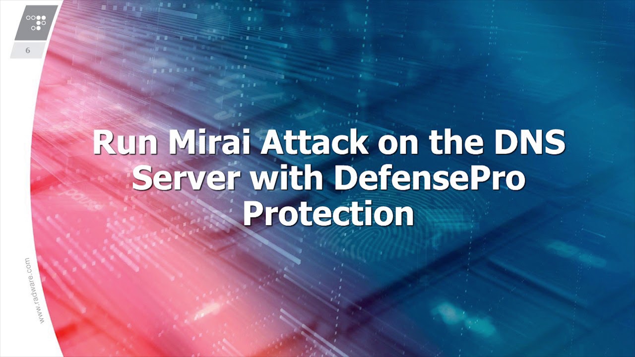 Radware’s DefensePro DNS Protection - YouTube