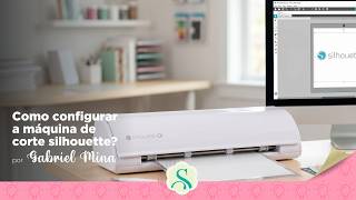 How do I set up the Silhouette cutting machine?