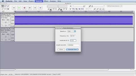 Exploring Additive Synthesis with Audacity H264