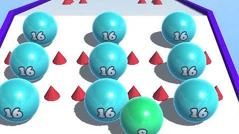 Ball Merge 2048 ✅All Levels Gameplay Walkthrough Android, ios Game - Level 33