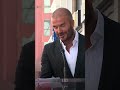 David Beckham Surprise Guest at Marc Anthony&#39;s Walk of Fame Ceremony!