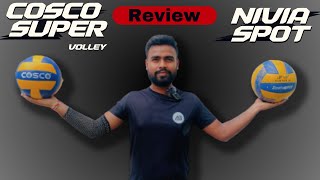 Nivia Spot vs Cosco Super Volley Review || Full Detail screenshot 5