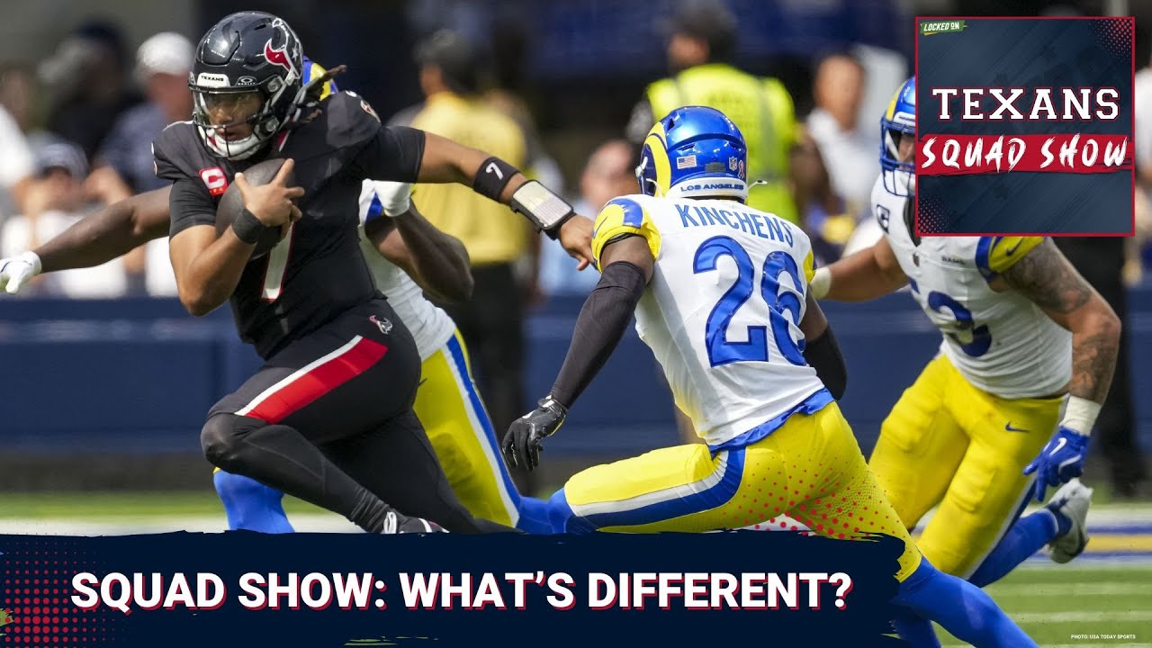TEXANS SQUAD SHOW: Houston Texans vs. Los Angeles Rams LIVE Postgame Reaction