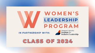 Women's Leadership Program 2024 Graduation