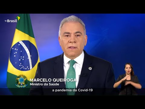 Pronunciamento do ministro da Saúde, Marcelo Queiroga