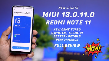 Full Review : Official MIUI 13.0.11.0 Update for Redmi Note 11, New Features, Battery, performance