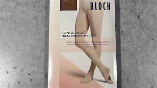 Review of Bloch Womens Contoursoft Adaptatoe Tights