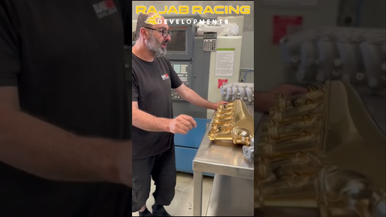 RajabRacing Developments Toyota 2JZGTE/2JZGE intake Plenum. 