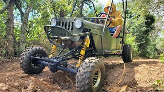 HOW TO MAKE 4X4 MINI JEEP ROCK CRAWLER FOR MY SON (FULL VIDEO 30DAY)