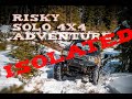 Dangerous? Solo 4x4 Adventure To Remote Cabin On Vancouver Island | Toyota World Runners