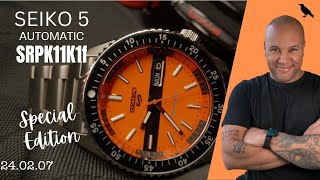 SEIKO 5 Automatic Special Edition watch REVIEW| SRPK11K1f