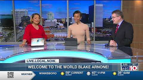 WIS' Meteorologist Kevin Arnone welcomes baby girl...