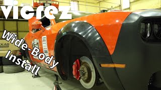 Установка Vicrez Dodge Challenger Wide-Body (инструкции)