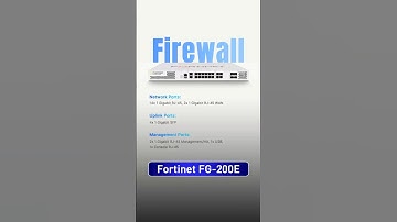 Fortinet FG-200E Firewall, 18xGE RJ45  , 4xGE SFP , SPU NP6Lite & CP9 #fortinet #firewall #shorts